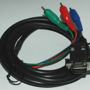 CAVO VIDEO - SPINA HD (VGA) - 3 SPINA RCA (RGB)
