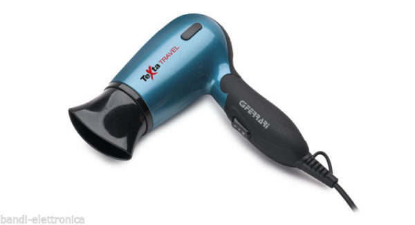 PHON ASCIUGACAPELLI VIAGGIO PIEGHEVOLE G3 FERRARI PHON DUAL VOLTAGE TRAVEL