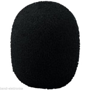 SPUGNA MICRO RICAMBIO ANTIVENTO PER MICROFONI WS 150 MONACOR COPRIMICROFONO
