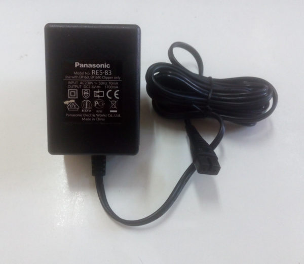 Alimentatore a spina originale per rasoio Panasonic RE5-83