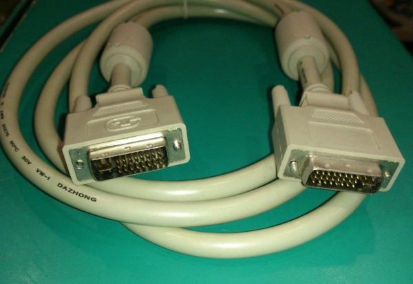 CAVO DVI DIGITALE ANALOGICO DUAL LINK CON FERRITI MASCHIO MASCHIO  VERS 1 NL385