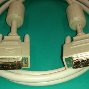 CAVO DVI DIGITALE ANALOGICO SINGLE LINK CON FERRITI MASCHIO MASCHIO  NL386