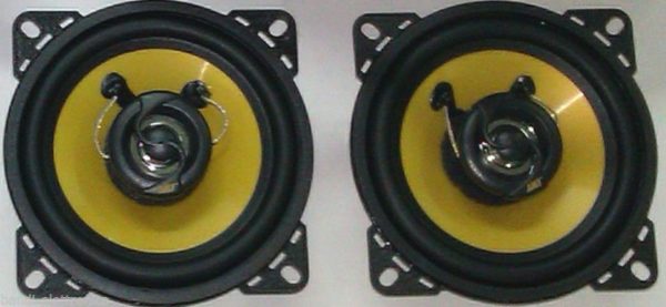 Coppia altoparlanti casse per PEUGEOT 107 80 WATT diametro 100 mm