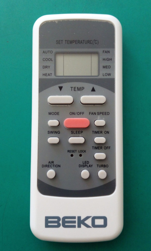 Telecomando climatizzatore Beko per modelli Comfee telec. in foto