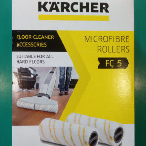 Confezione 2 PZ. rulli in microfibra per lavapavimenti originali KARCHER FC 5