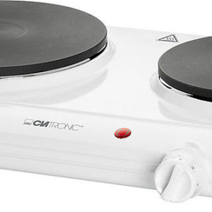 PIASTRA DOPPIA PER CUCINA ELETTRICA TERMOSTATO CLATRONIC DKP 3406