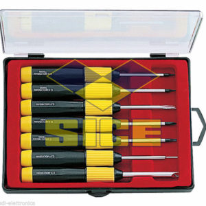 SET 7 CACCIAVITI MARCA PRO'S KIT- SICE per TELEFONI CELLULARI