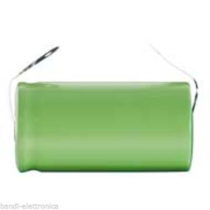 BATTERIA RICARICABILE CILINDRICA NI-MH SC 3300mAh 1,2V  22,3x41mm