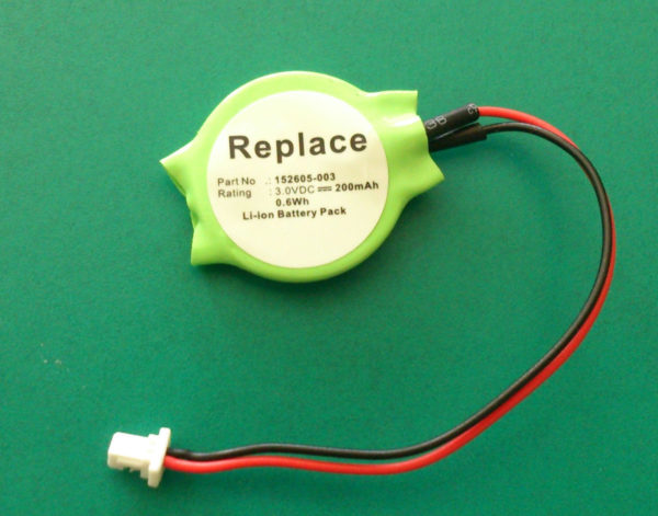 Batteria backup CMOS 3V 200 mAh 0,6 Wh 2032 per HP NX6110