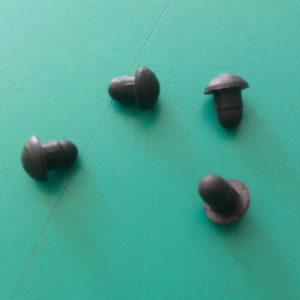 Kit 4 gommini protezione fuochi cucina Smeg piano cottura