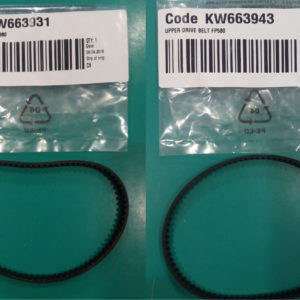 Kit cinghie dentate di ricambio inferiore e superiore per Kenwood FP733