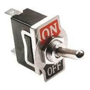 INTERRUTTORE A LEVA 15A ON - OFF TERMINALI FASTON 6,3mm