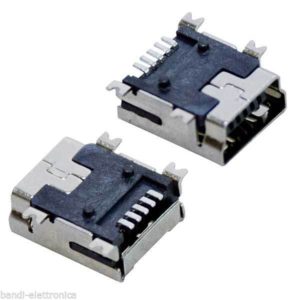 PRESA Mini USB DA PANNELLO CON TERMINALI C.S. prezzo pezzo singolo