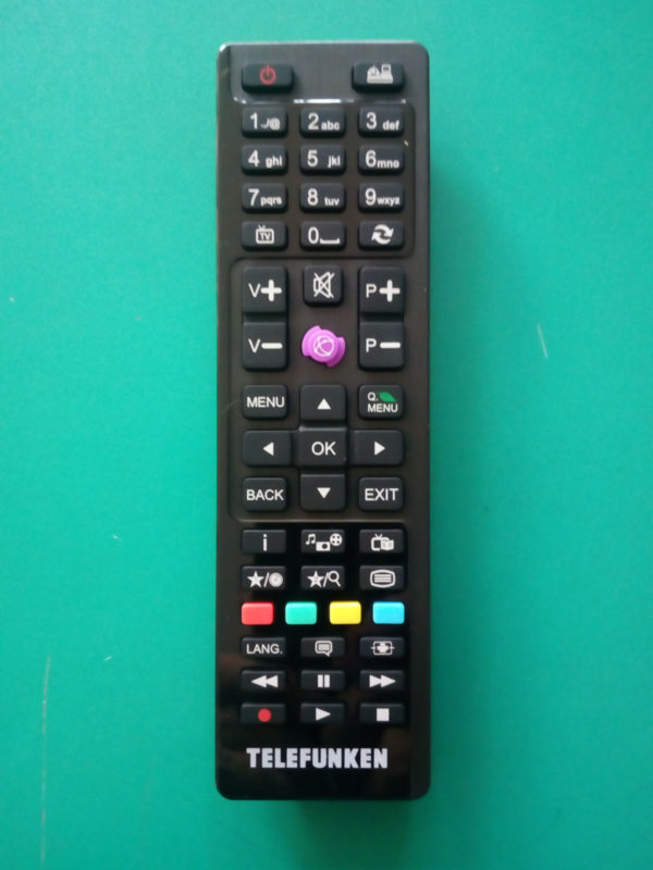 Telecomando originale per Telefunken TE32287B301C10D  TE 32287 B301 C10D