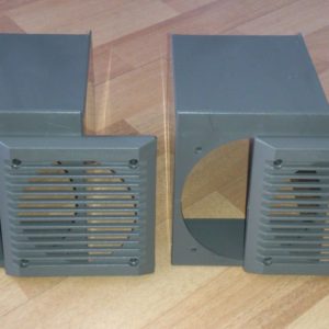 BOX CASSE + GRIGLIE PANDA VECCHIO MODELLO COLORE GRIGIO DIAMETRO 100