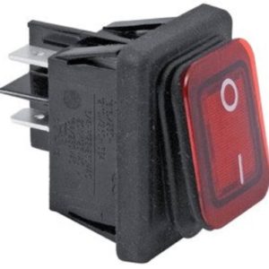 INTERRUTTORE BIPOLARE LUMINOSO RESISTENTE ALL’ACQUA IP 65