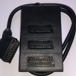 MULTIPLA PRESA 3 SCART - 1 SPINA 21 POLI MULTIPRESA SCART