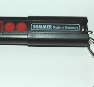 TELECOMANDO SOMMER ROLLING CODE 2 TASTI FM 434,42  MHz