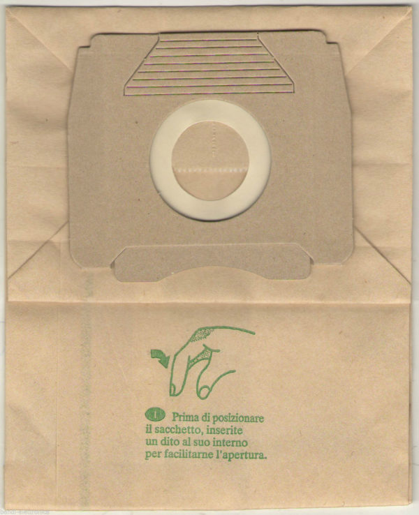 10 SACCHI SACCHETTI PROLINE VC 600/TORNADO 1048 1049 ZANUSSI ZAN 3712