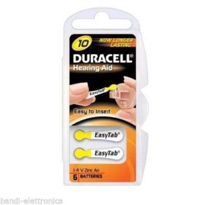 Duracell DA10 ACUSTICA batteria non-ricaricabile ZA10 PR70
