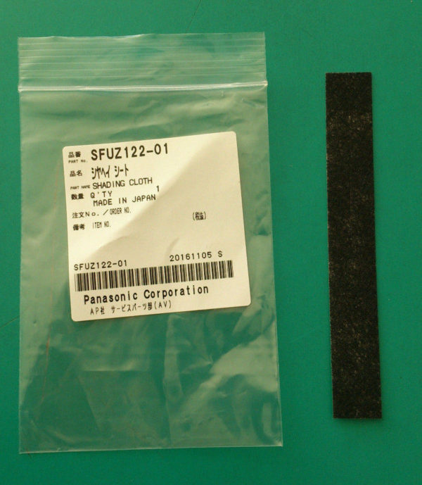 Feltrino antipolvere Technics SL-1200M3DP made in Japan SFUZ122-01 shading cloth