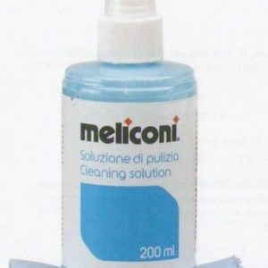 KIT PULIZIA SCHERMI LCD PLASMA LED E CRT SOLUZIONE  200ml + PANNO MICROFIBRA