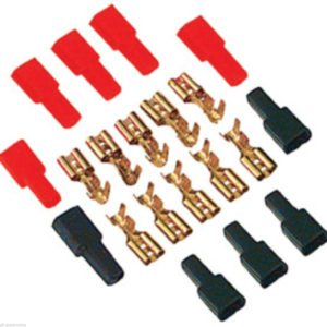 MOD 11583 KIT FASTON FEMMINA 4,8 mm E COPRIFASTON ROSSI NERI