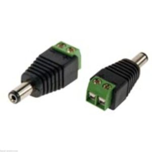 PRESA ALIMENTAZIONE 2,50x5,50mm con morsetti collegam -PREZZO PER PEZZO SINGOLO-