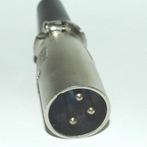 Spina tipo Cannon XLR 3 poli da saldare