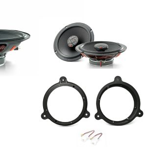 Kit Focal Inside amplificato per Nissan Pathfinder 5^ serie (R53) Altoparlanti + Amplificatore