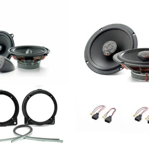 Kit 6 altoparlanti Focal Universal per Honda Civic VII Coupé (EM2) Anteriori e Posteriori