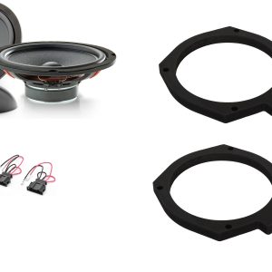Kit altoparlanti Focal Universal per Porsche Cayman 987 serie dal 2005 al 2012