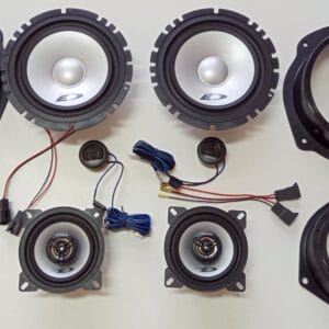 Kit altoparlanti Alpine Fiat Bravo II dal 2006 Anteriori e Posteriori