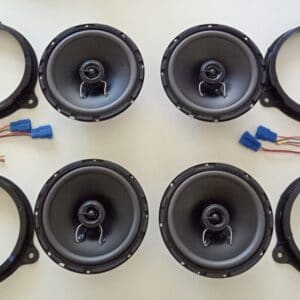 Kit altoparlanti per Renault Captur con adattatori e supporti