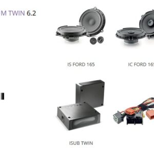 Kit Focal inside Premium Twin 6.2 per Ford Edge serie 2011 – 2014