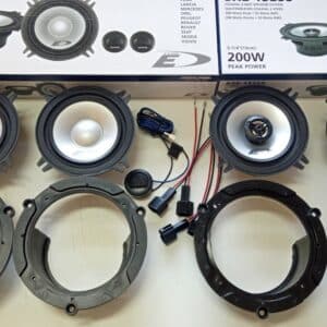 Kit altoparlanti Alpine per Mazda 323 1998-2003 Anteriori e Posteriori