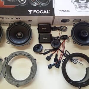 Kit 6 altoparlanti FOCAL per Mazda 323 1998-2003 Anteriori e Posteriori