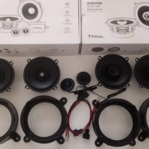 Kit 6 altoparlanti FOCAL per Mitsubishi Colt Anteriori e Posteriori