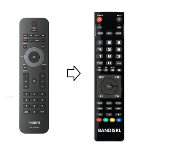 Telecomando di ricambio per PHILIPS 22PFL3403D/10