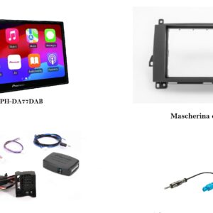 Pioneer per Mercedes classe A (W169) Apple Car Play / Android  Touch Screen