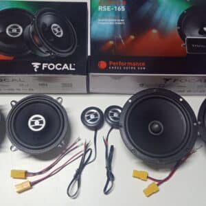 Kit 6 altoparlanti FOCAL per Alfa Romeo 146 Anteriori e Posteriori (165mm+130mm)