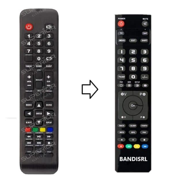 Telecomando compatibile per Smart Tech  SMT50P28USA22
