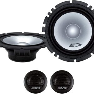 Coppia altoparlanti Woofer + Tweeter Alpine per Peugeot 1007