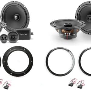 Kit 6 altoparlanti Focal per Volkswagen Tiguan serie (5N_) dal 2007al 2018