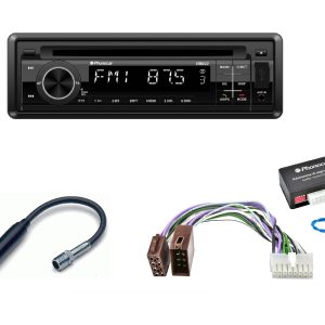 Autoradio con CD per Mercedes Classe E (W210) DAB+ , USB e SD Card, frontalino estraibile e Bluetooth