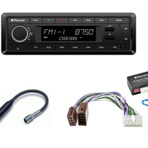 Autoradio Phonocar per Mercedes Classe E (W210) con Vivavoce Bluetooth SD USB USB ricarica cellulare