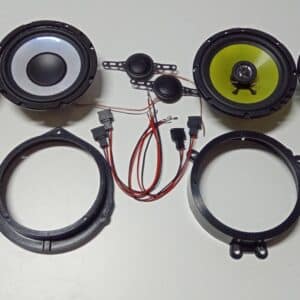 Kit 6 altoparlanti per Mercedes classe C Coupè  (W204)  Anteriori e Posteriori